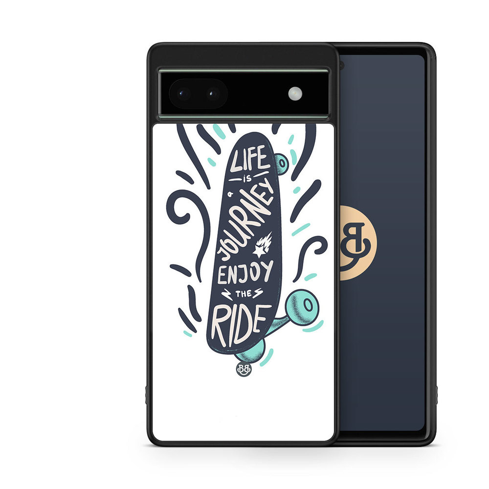 Google Pixel 6a Case - Skate Quote
