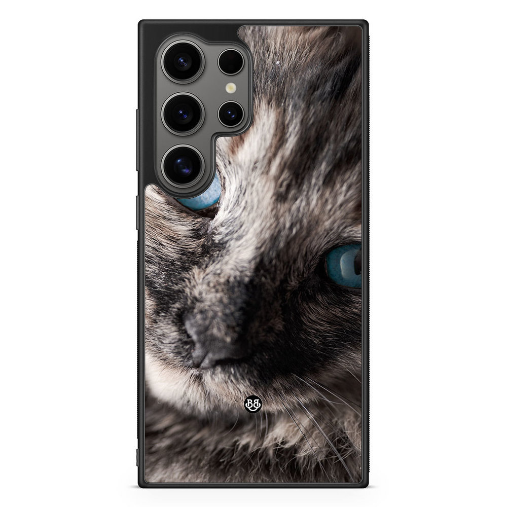 Samsung Galaxy S24 Ultra Case - Cat Blue Eyes