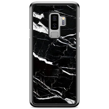 Samsung Galaxy S9 Plus Skal - Svart Marmor