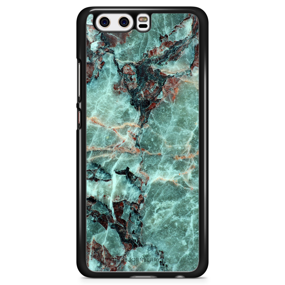 Huawei P10 Case - Green Marble