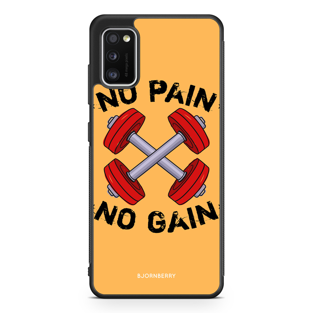 Samsung Galaxy A41 Case - No Pain No Gain