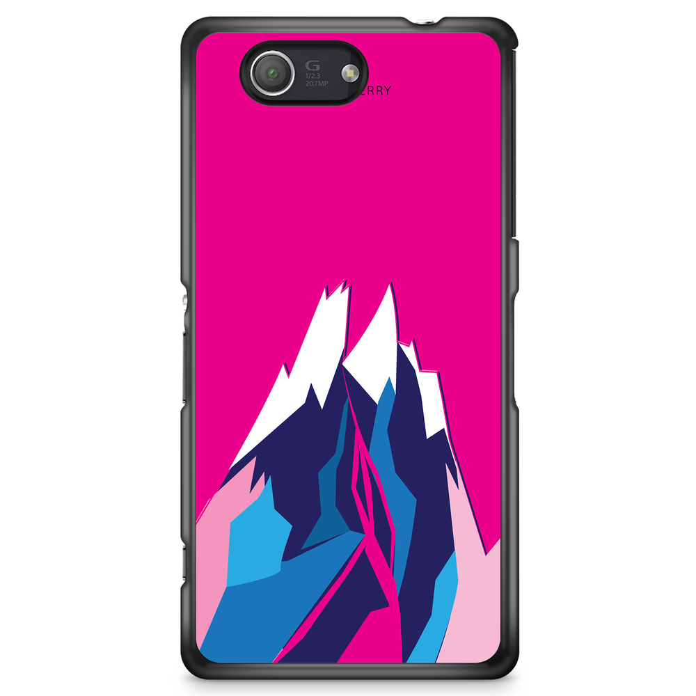 Sony Xperia Z3 Compact Case - Pink Mountain