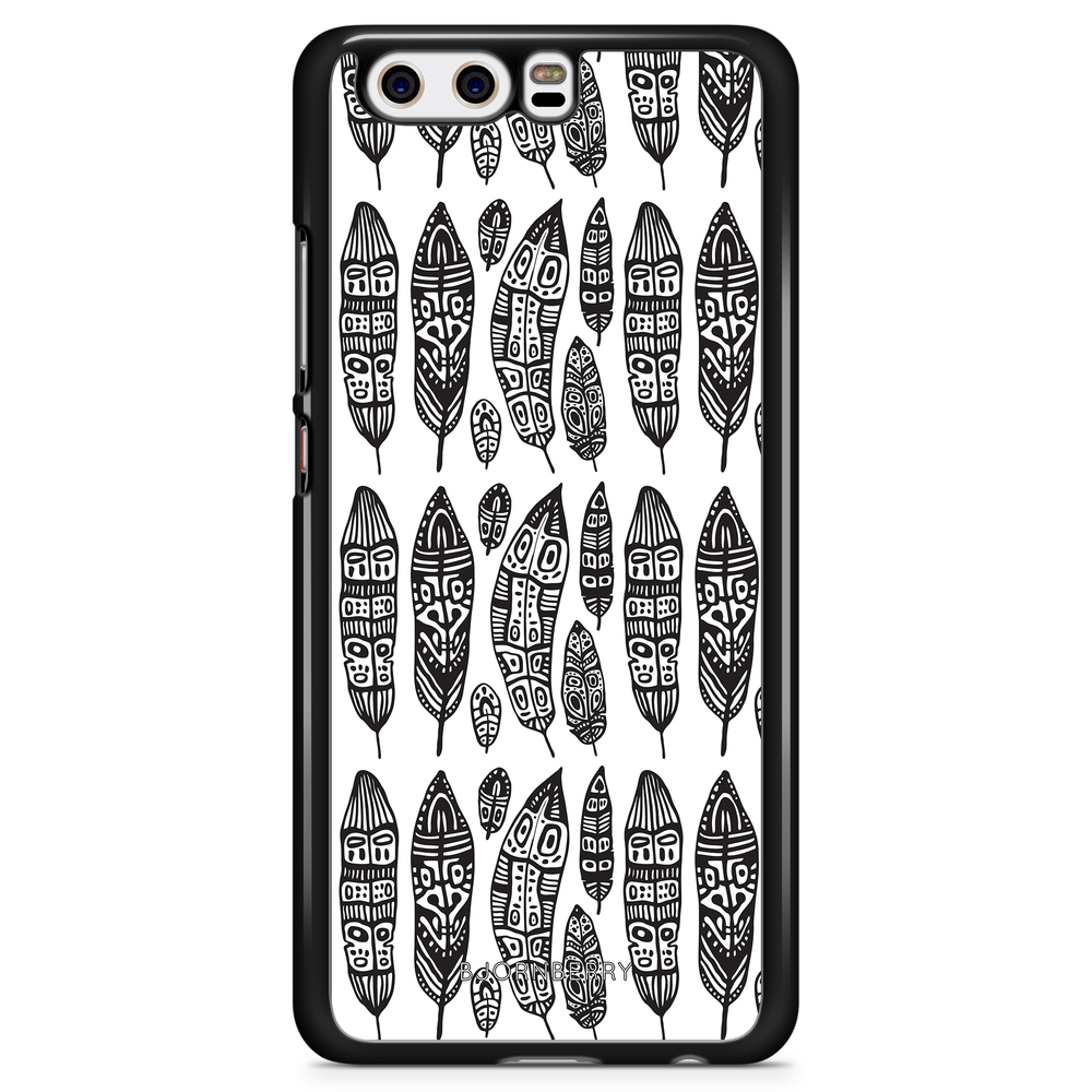 Huawei P10 Plus Case - Vintage Feathers