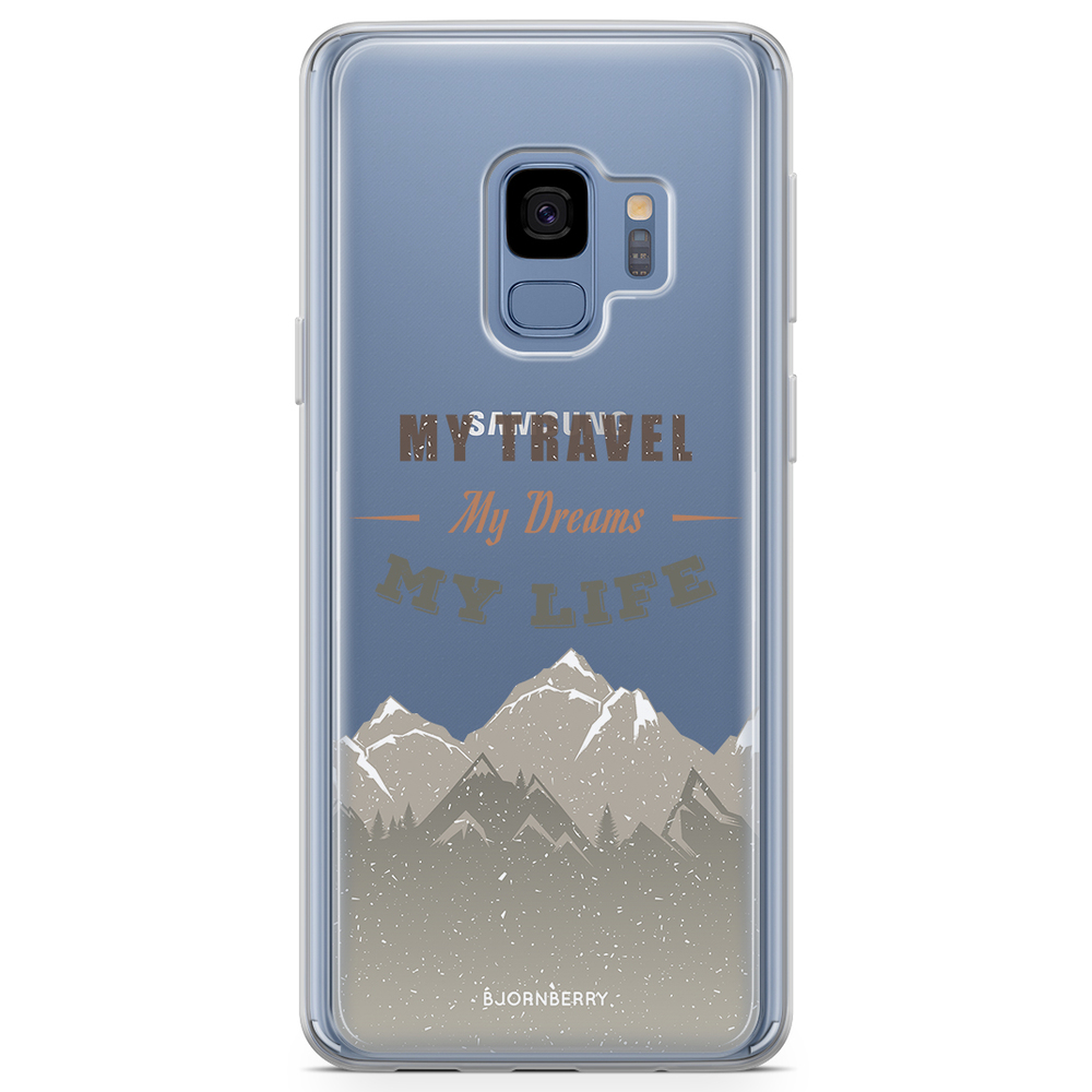Samsung Galaxy S9 Fashion Case - My Travels, My Life