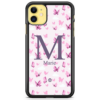 iPhone 11 Custom Case - AWAKEN - Butterfly Pink