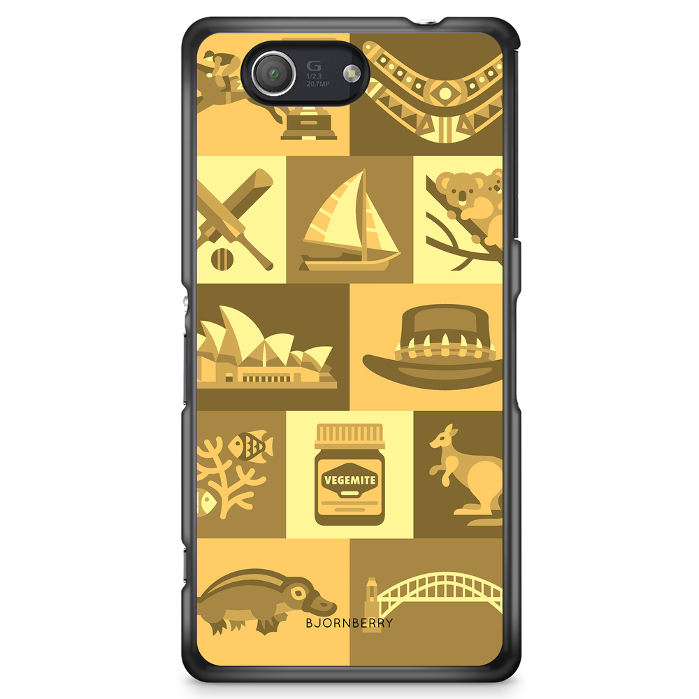 Sony Xperia Z3 Compact Case - Australian Pattern