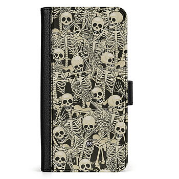 Motorola Moto G53 Wallet Case - Skeleton