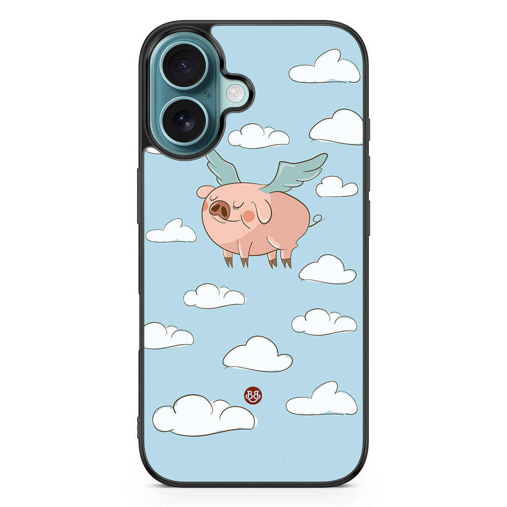 iPhone 16 Case - Flying Pig