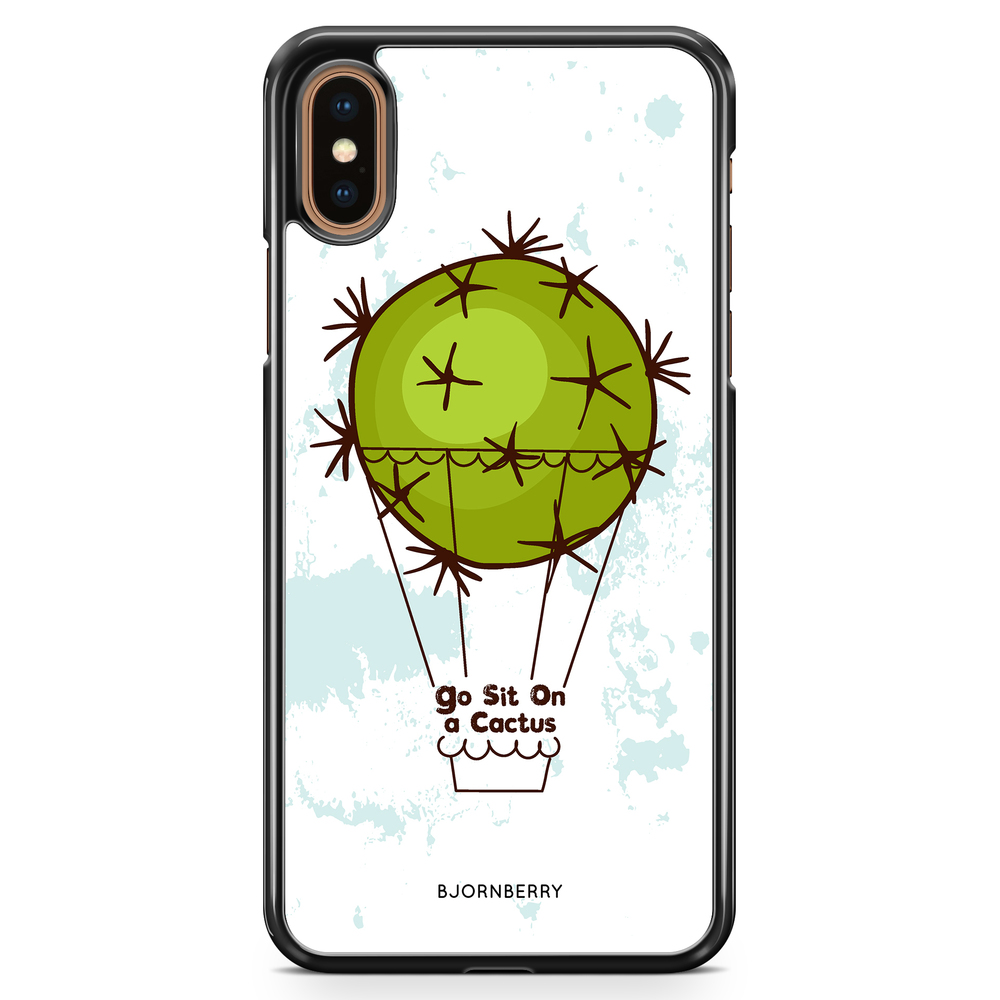 iPhone XS Max Case - Go sit on a cactus