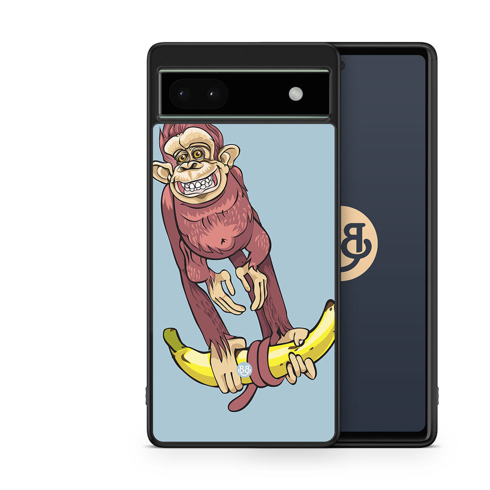 Google Pixel 6a Case - Monkey