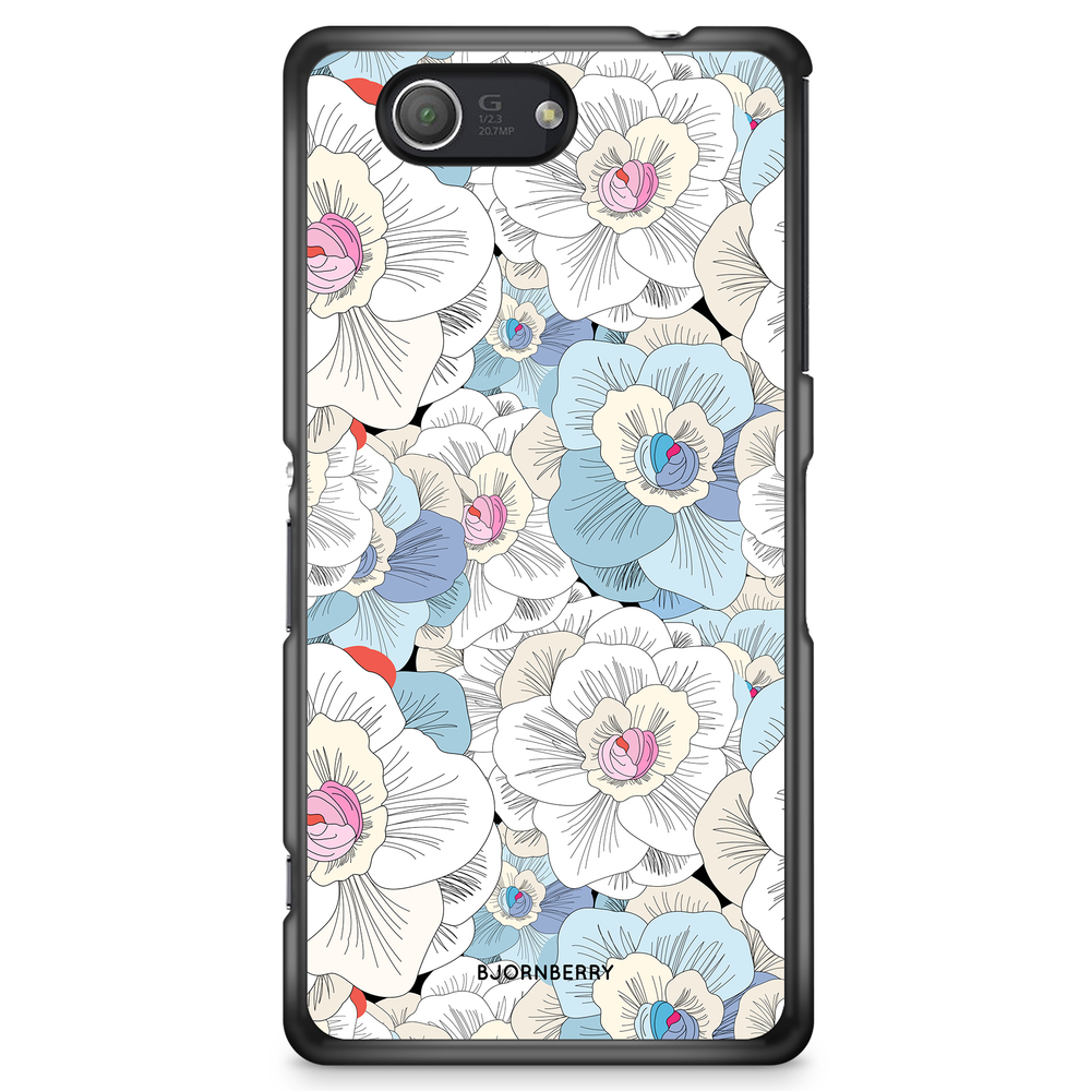 Sony Xperia Z3 Compact Case - Delicate Flowers
