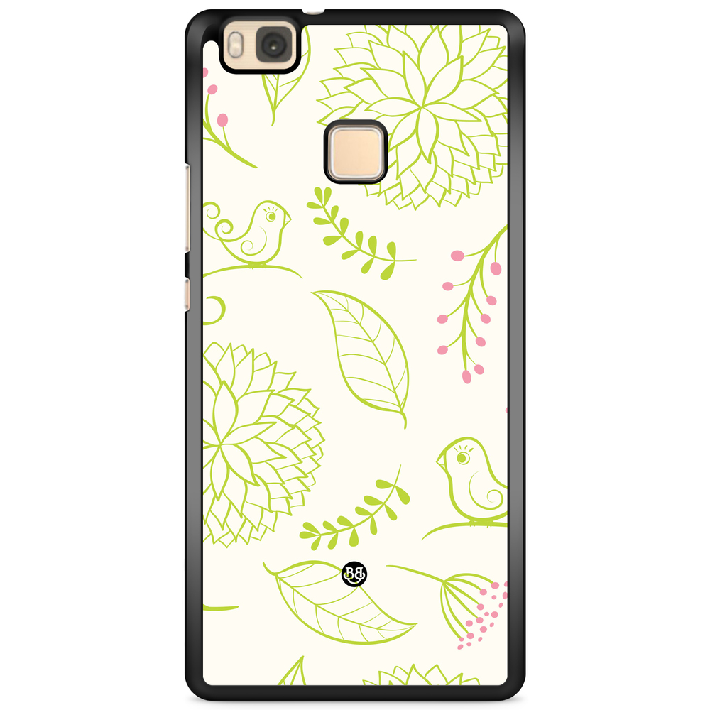 Huawei P9 Lite Case - Green Floral