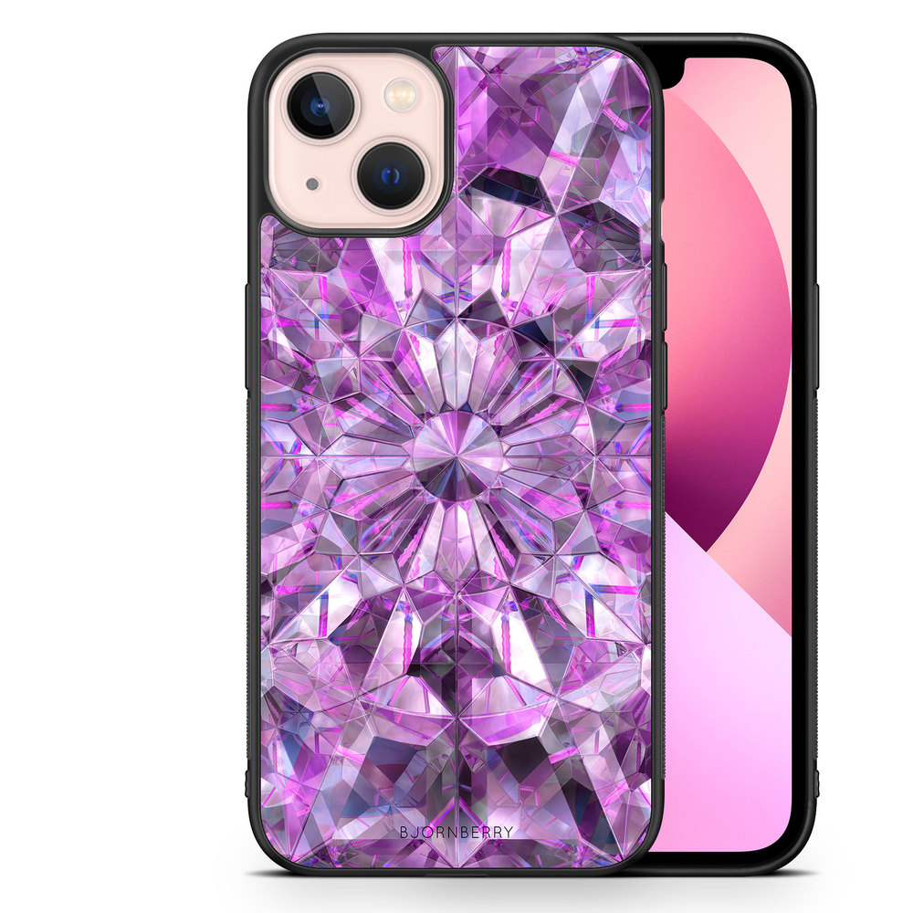 iPhone 13 Case - Purple Crystals