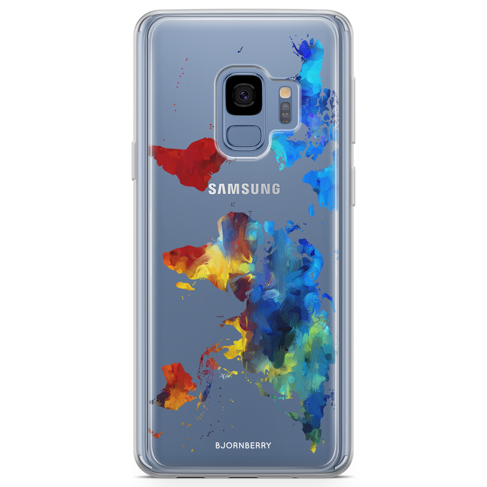 Samsung Galaxy S9 Fashion Case - World Map