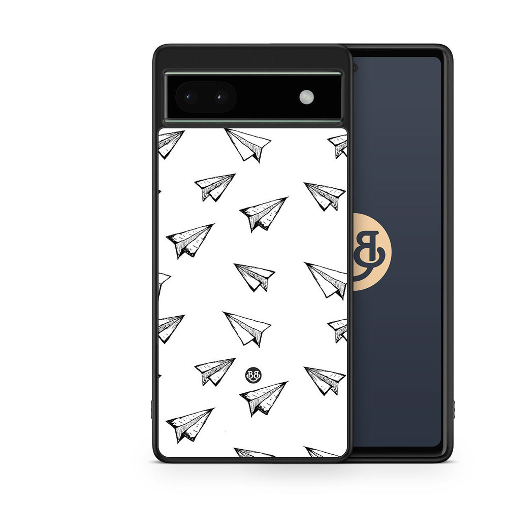 Google Pixel 6a Case - Paper Planes