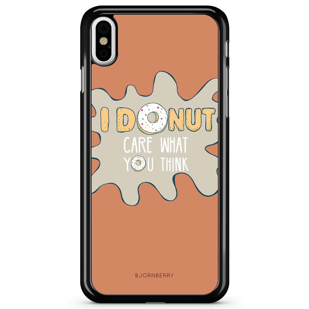iPhone X / XS Case - I Donut Care