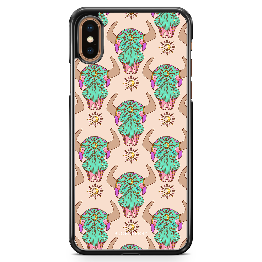 iPhone XS Max Case - Beautiful Skulls