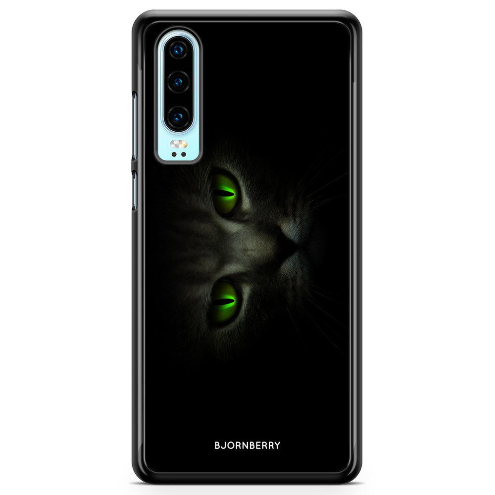 Huawei P30 Case - Green Cat Eyes