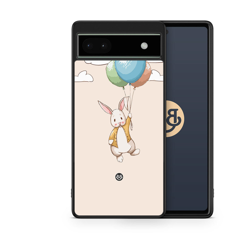 Google Pixel 6a Case - Cute Rabbit