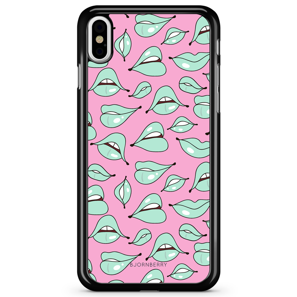iPhone X / XS Case - Green Lips