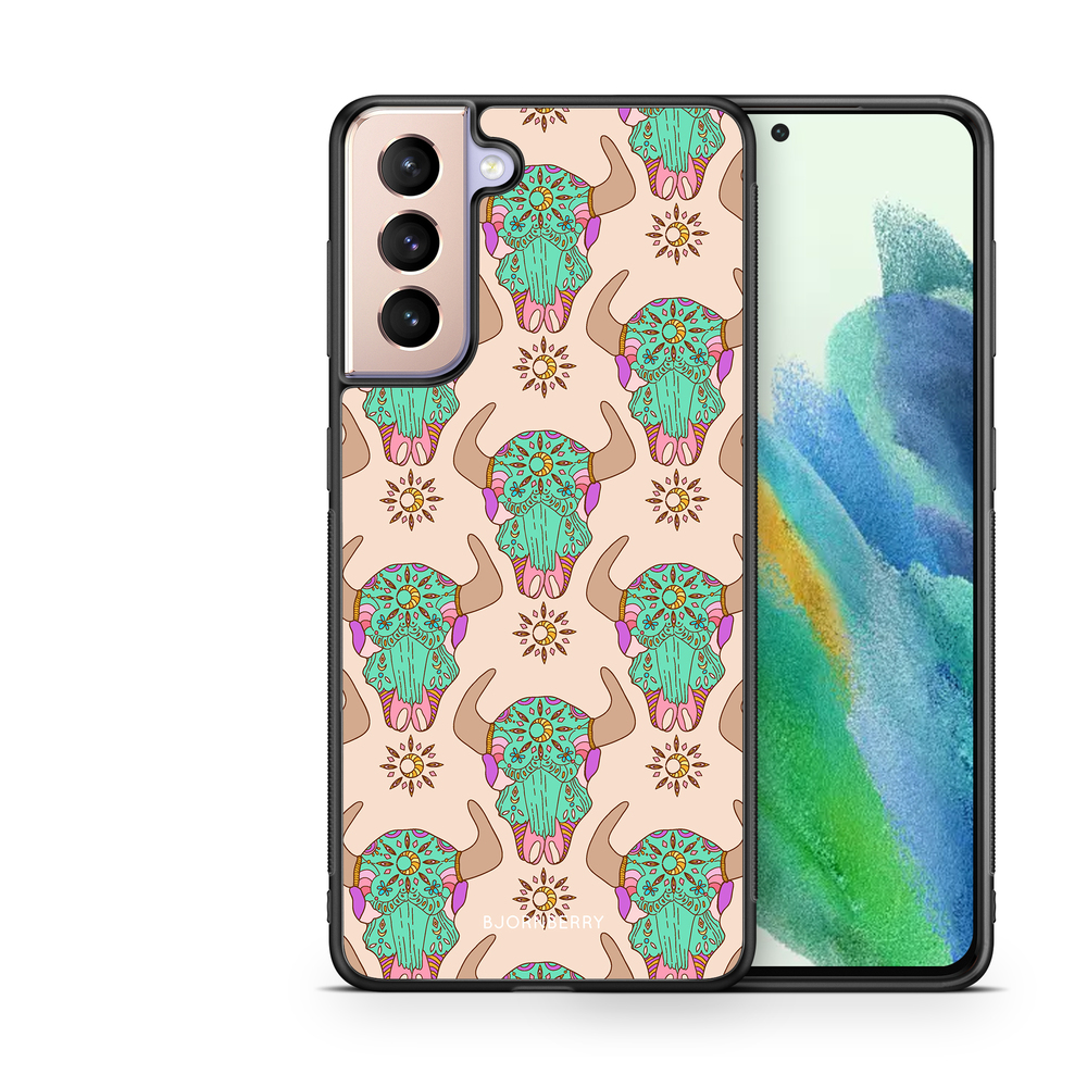 Samsung Galaxy S21 FE 5G Case - Beautiful Skulls