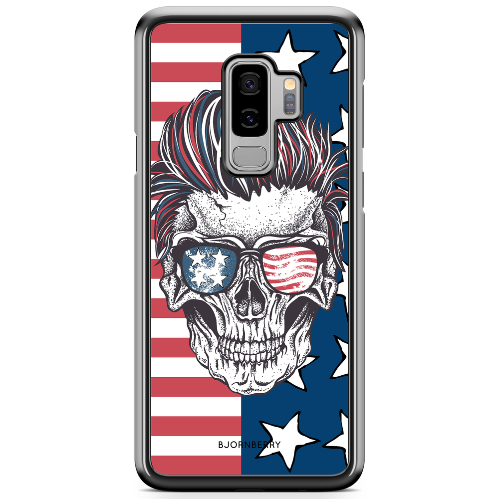 Samsung Galaxy S9 Plus Case - USA Skull