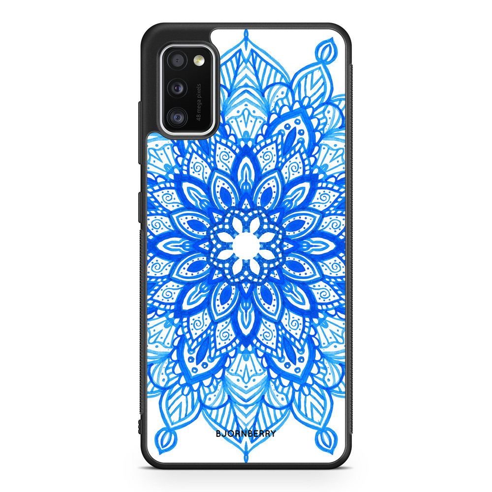 Samsung Galaxy A41 Case - Blue Mandala