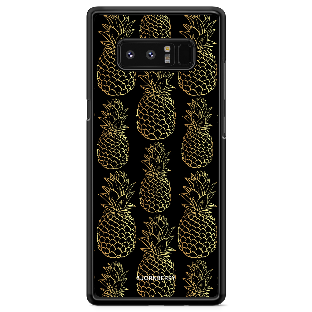 Samsung Galaxy Note 8 Case - Gold Pineapples