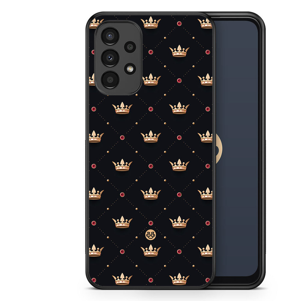 Samsung Galaxy A13 Case - Golden Crowns
