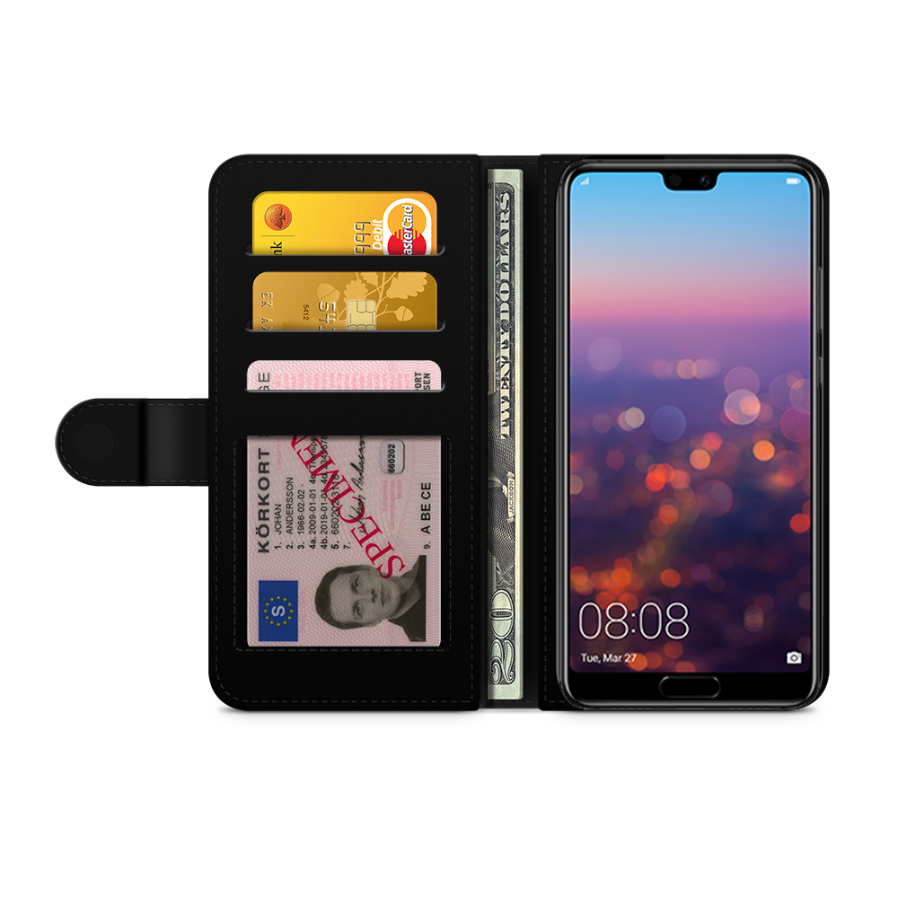 Huawei P20 Lite Wallet Case - Tiger - 2
