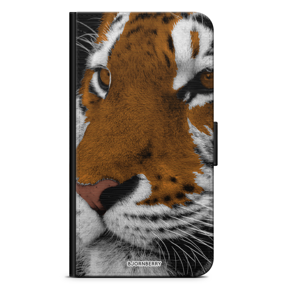 Huawei P20 Lite Wallet Case - Tiger