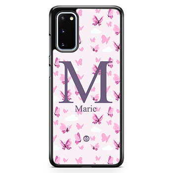 Samsung Galaxy S20 FE Custom Skal - AWAKEN - Butterfly Pink