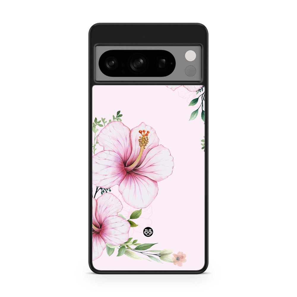 Google Pixel 8 Pro Case - WILD BLOOM - Soft Hibiscus