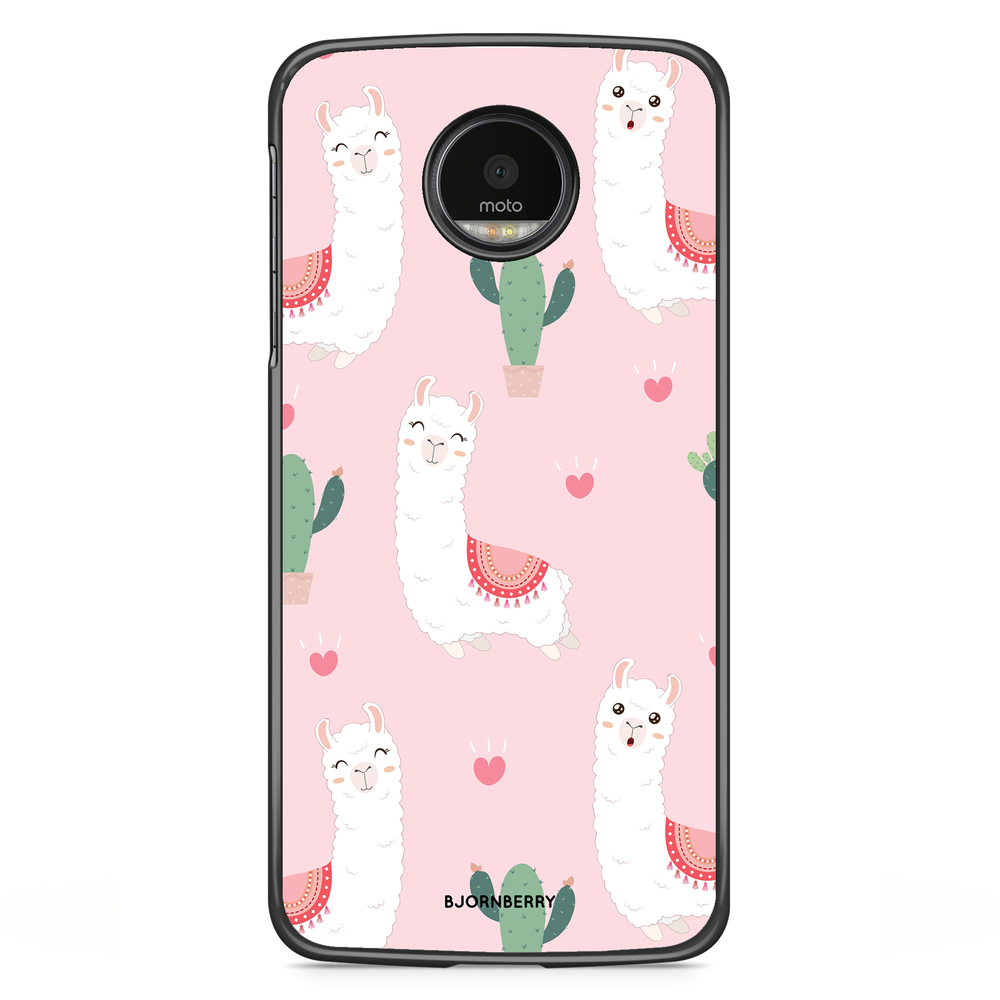 Motorola Moto G5S Plus Case - Llama Pattern