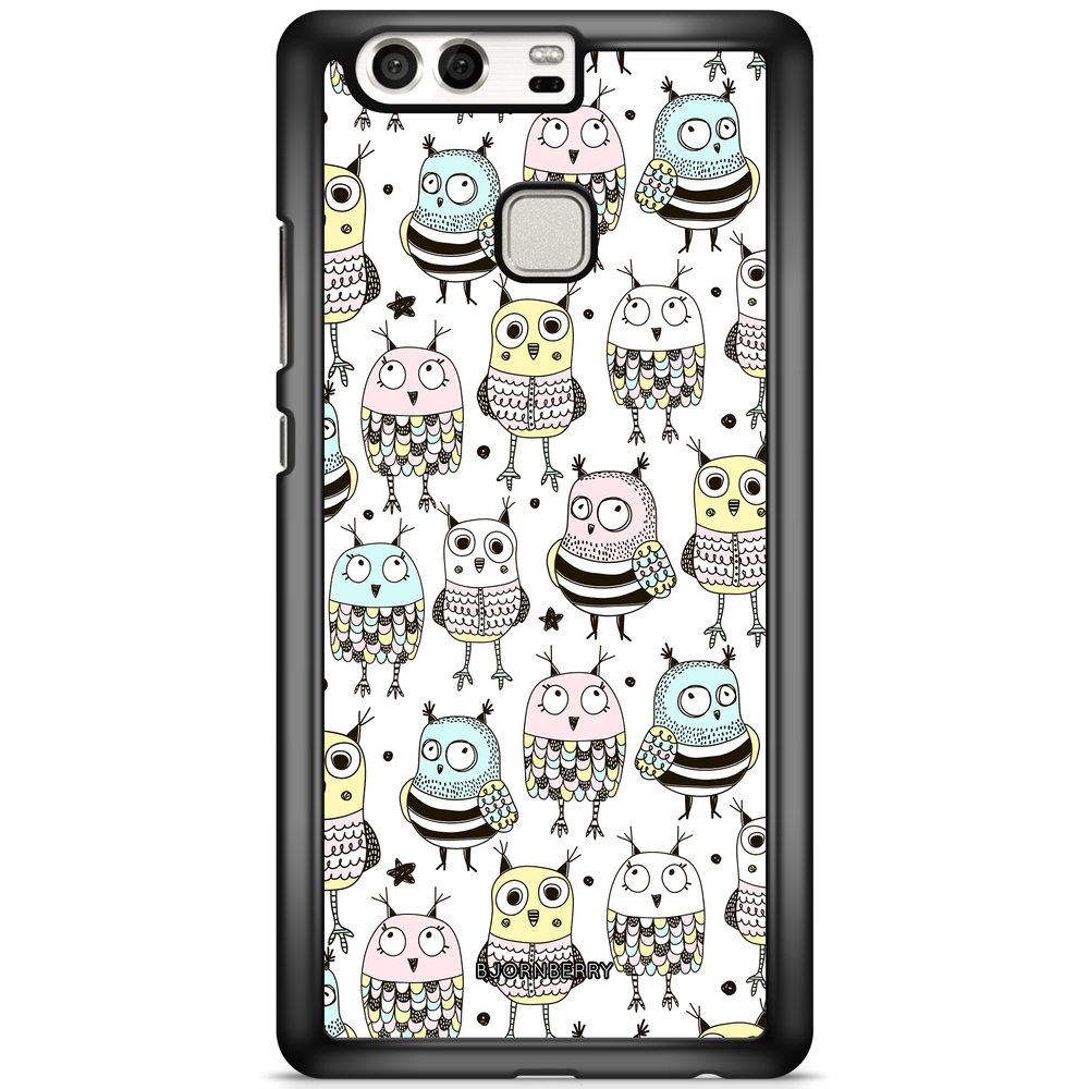 Huawei P9 Case - Cute Owls