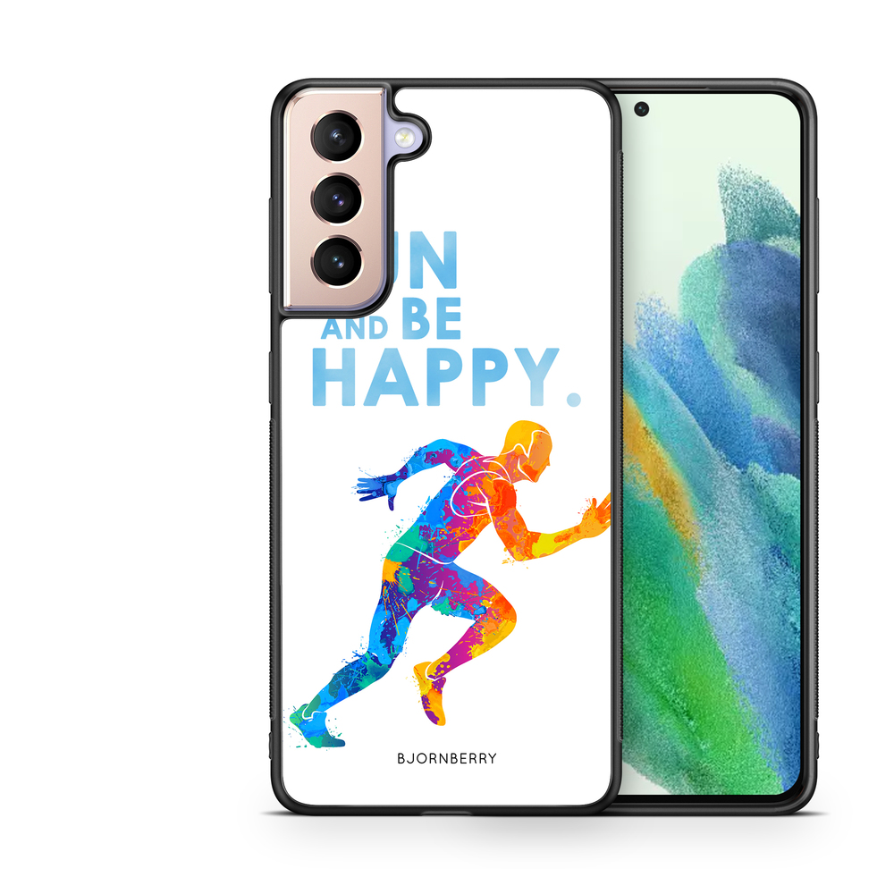 Samsung Galaxy S21 FE 5G Case - Run and be happy