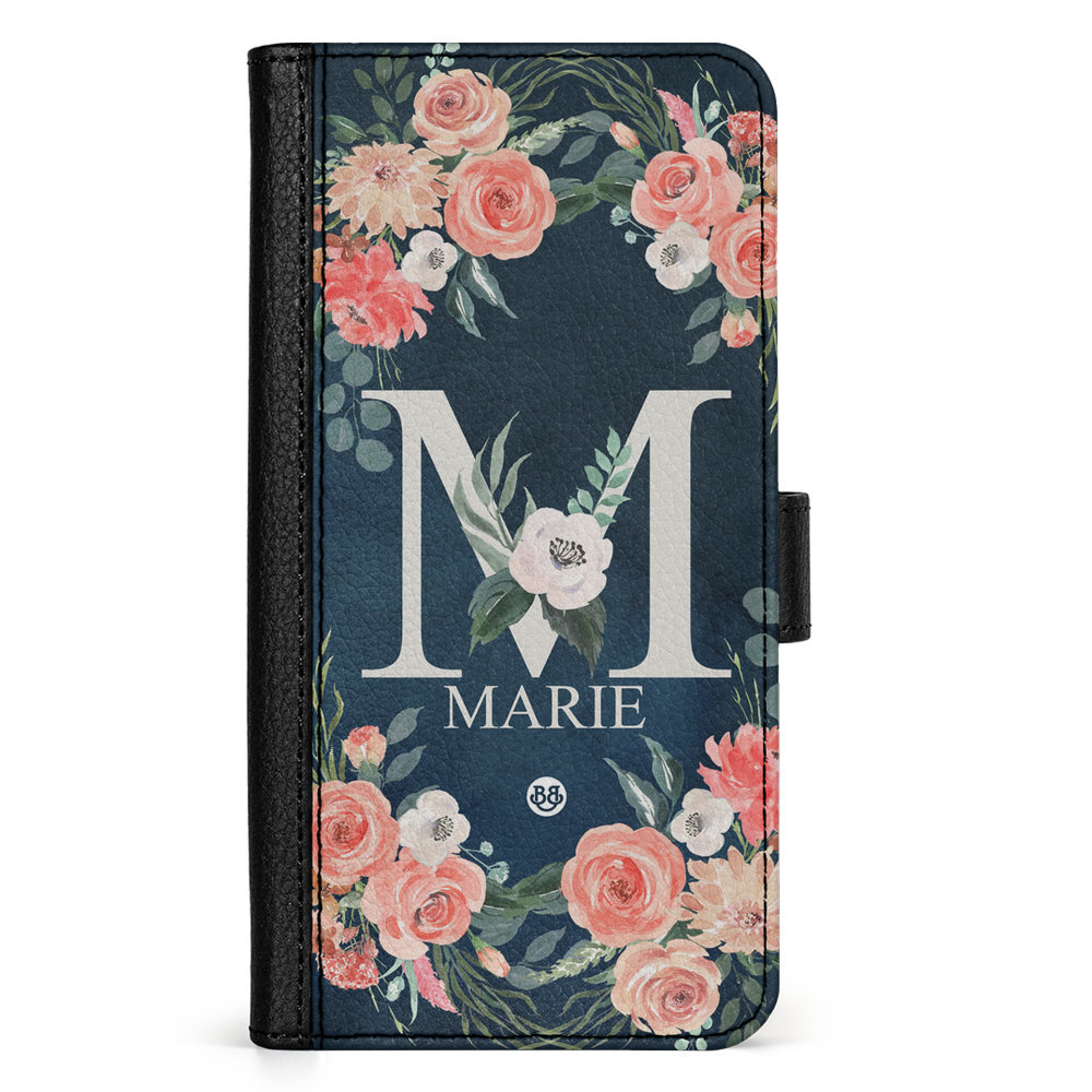 Sony Xperia 5 V med Ditt eget namn - Monogram- Mobilfodral med Egen text | Mobilskal & Mobilfodral BJORNBERRY