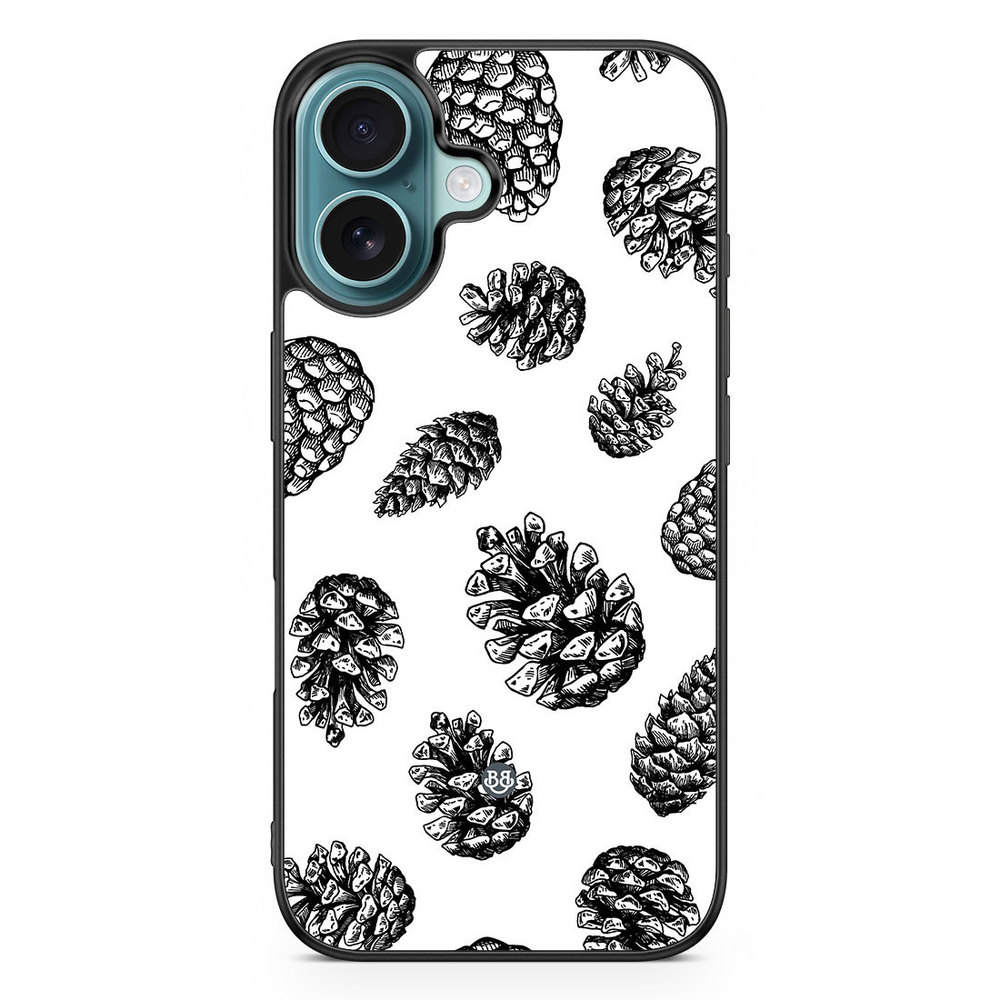 iPhone 16 Case - Pine Cone Pattern