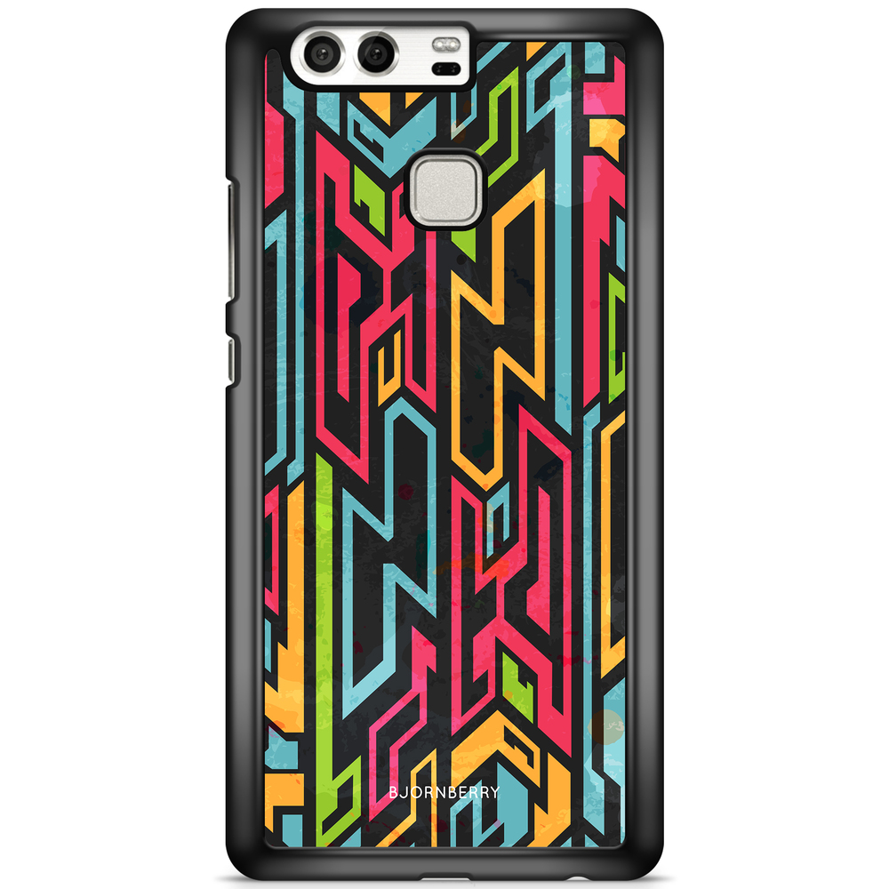 Huawei P9 Case - Colored Tribal