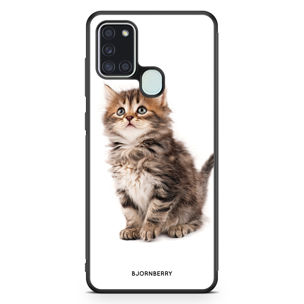 Samsung Galaxy A21s Case - Cute Kitten
