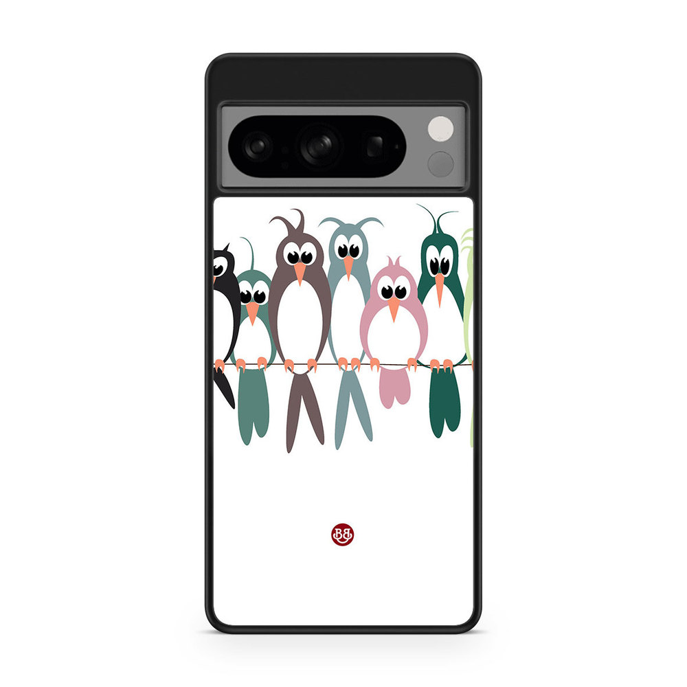 Google Pixel 8 Pro Case - Birds on a string