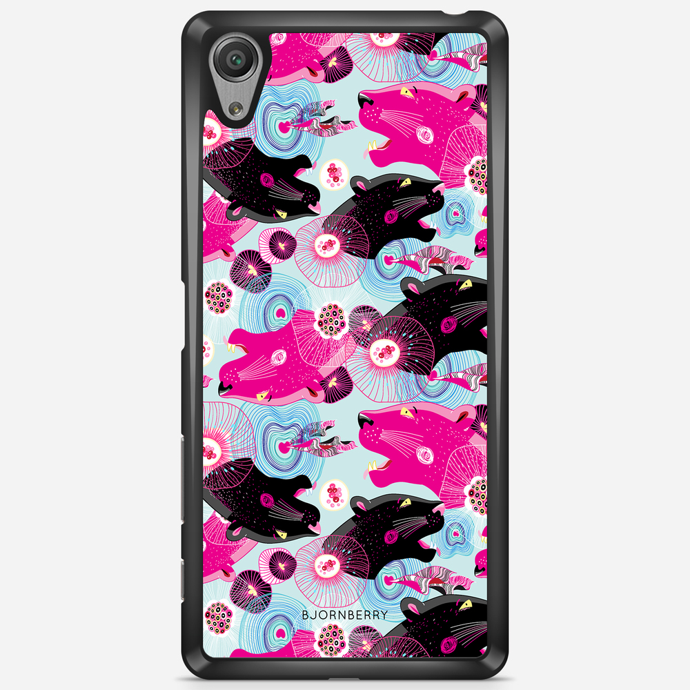 Sony Xperia X Performance Case - Panther Pattern