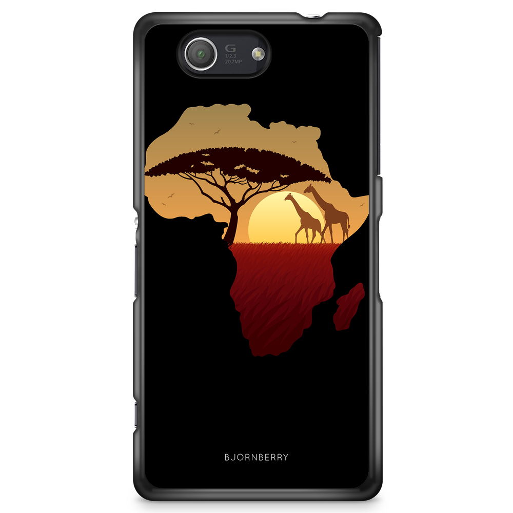 Sony Xperia Z3 Compact Case - Africa Black