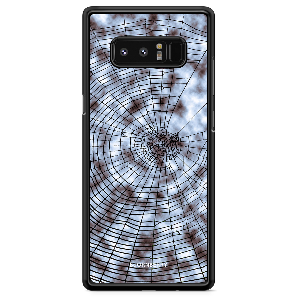 Samsung Galaxy Note 8 Case - Black Spiderweb