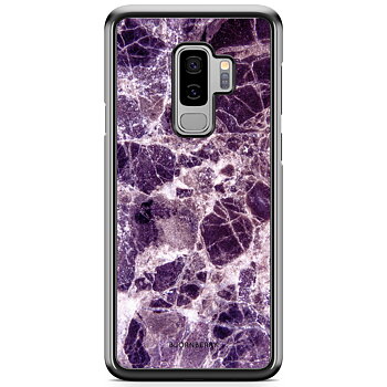 Samsung Galaxy S9 Plus Skal - Lila Marmor