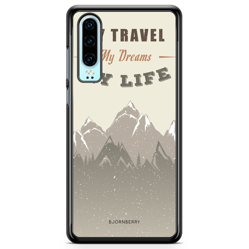 Huawei P30 Case - My Travels, My Life
