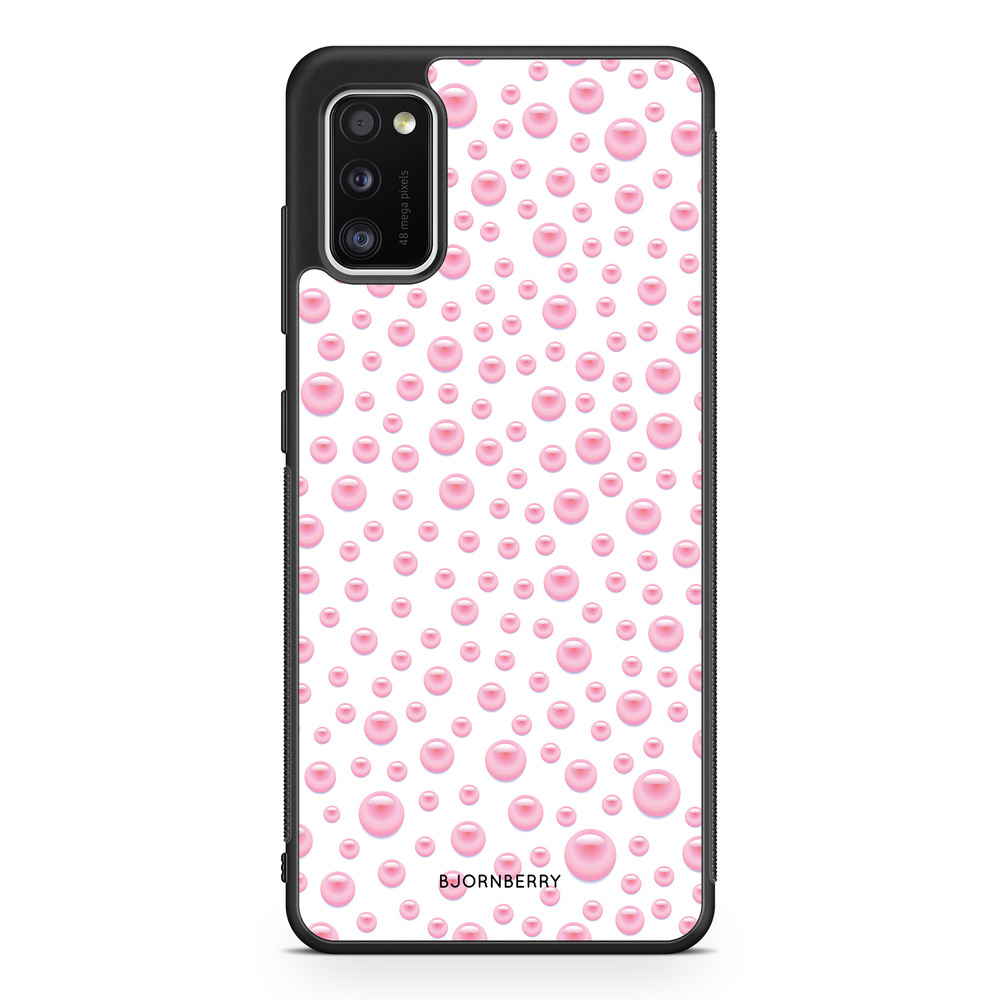 Samsung Galaxy A41 Case - Pink Pearls