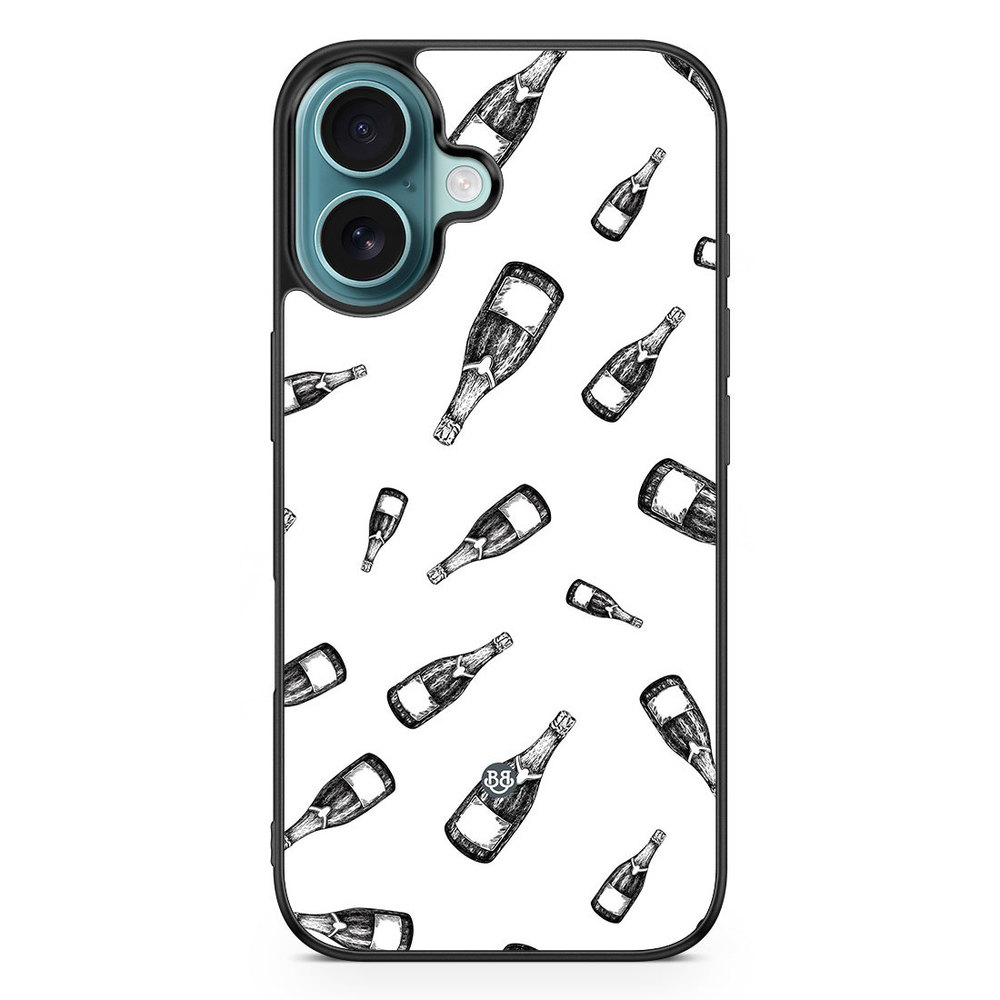 iPhone 16 Case - Champagne Pattern