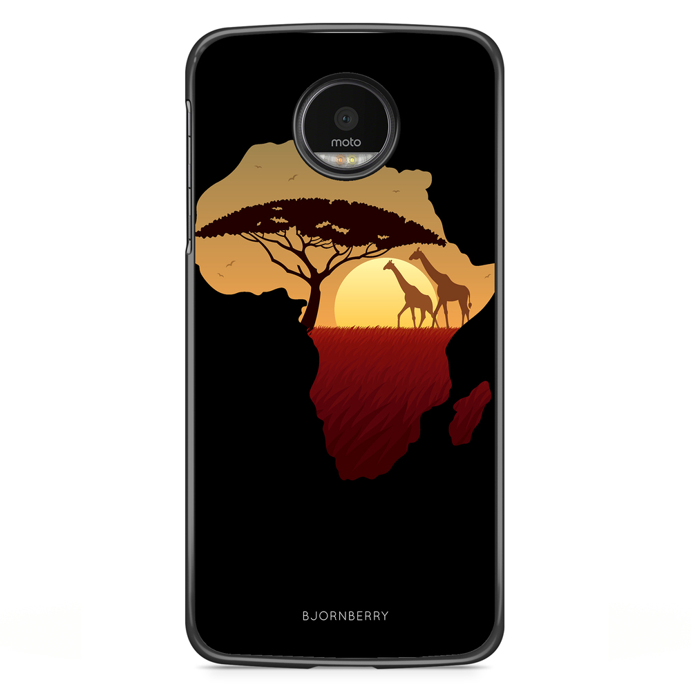 Motorola Moto G5S Plus Case - Africa Black