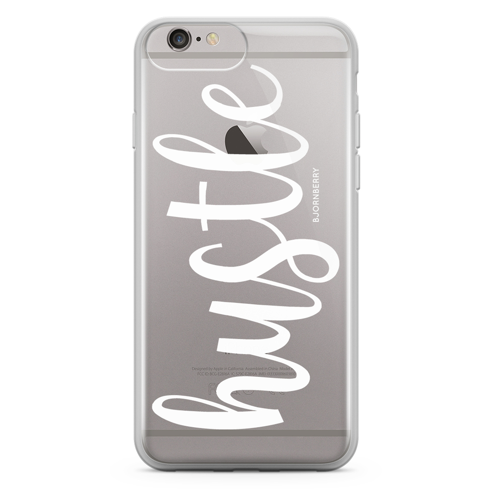 iPhone 6 Plus/6s Plus Fashion Skal - Hustle Vit